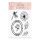 Zestaw stempli P13 Lucidity 01, 6szt